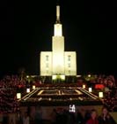 Mormon Temple in Hamilton